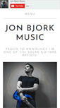 Mobile Screenshot of jonbjorkmusic.com